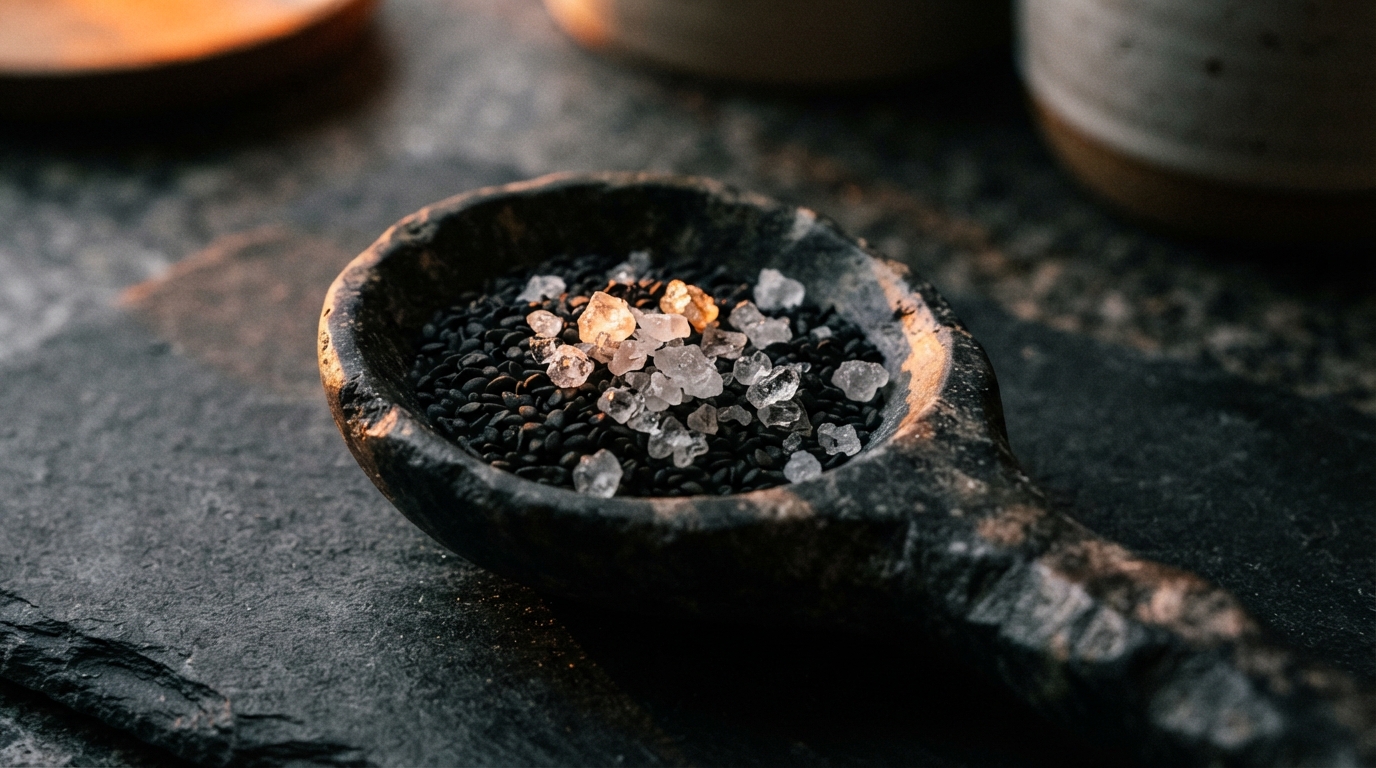 “Gomasio” Sesame Sea Salt with Nutrition and a Wonderful Taste